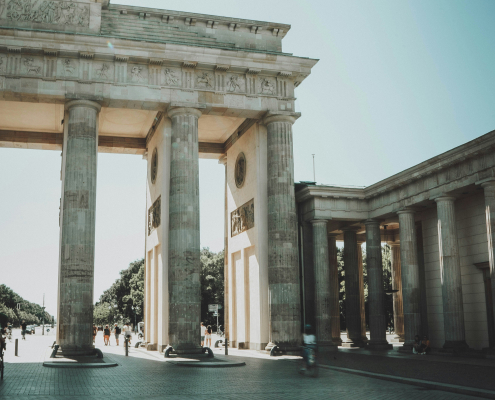 Brandenburger Tor, Teilansicht